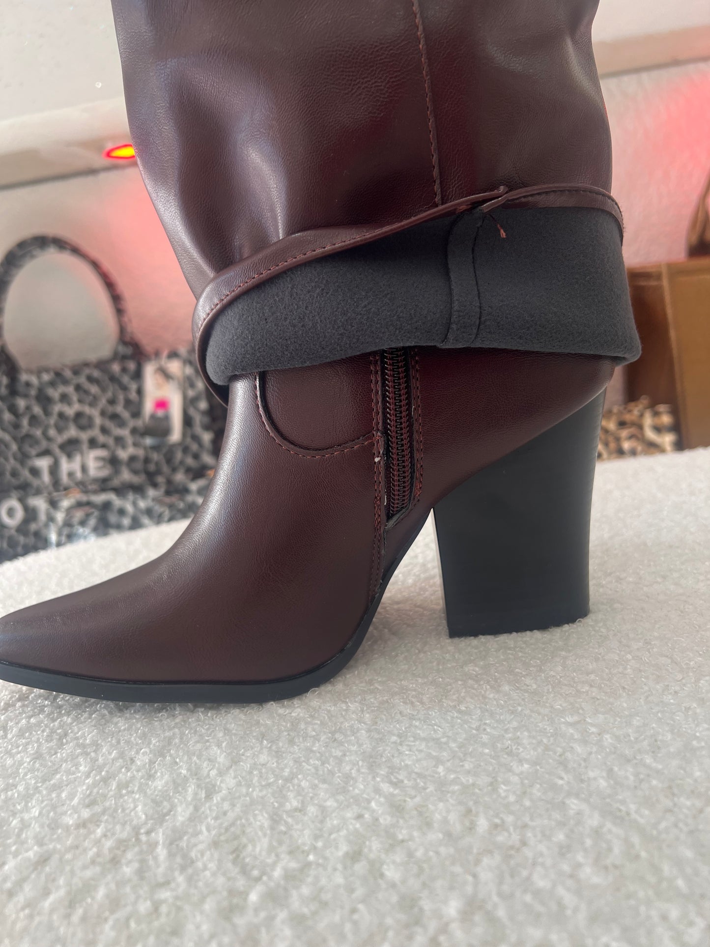 Bottes bordeaux