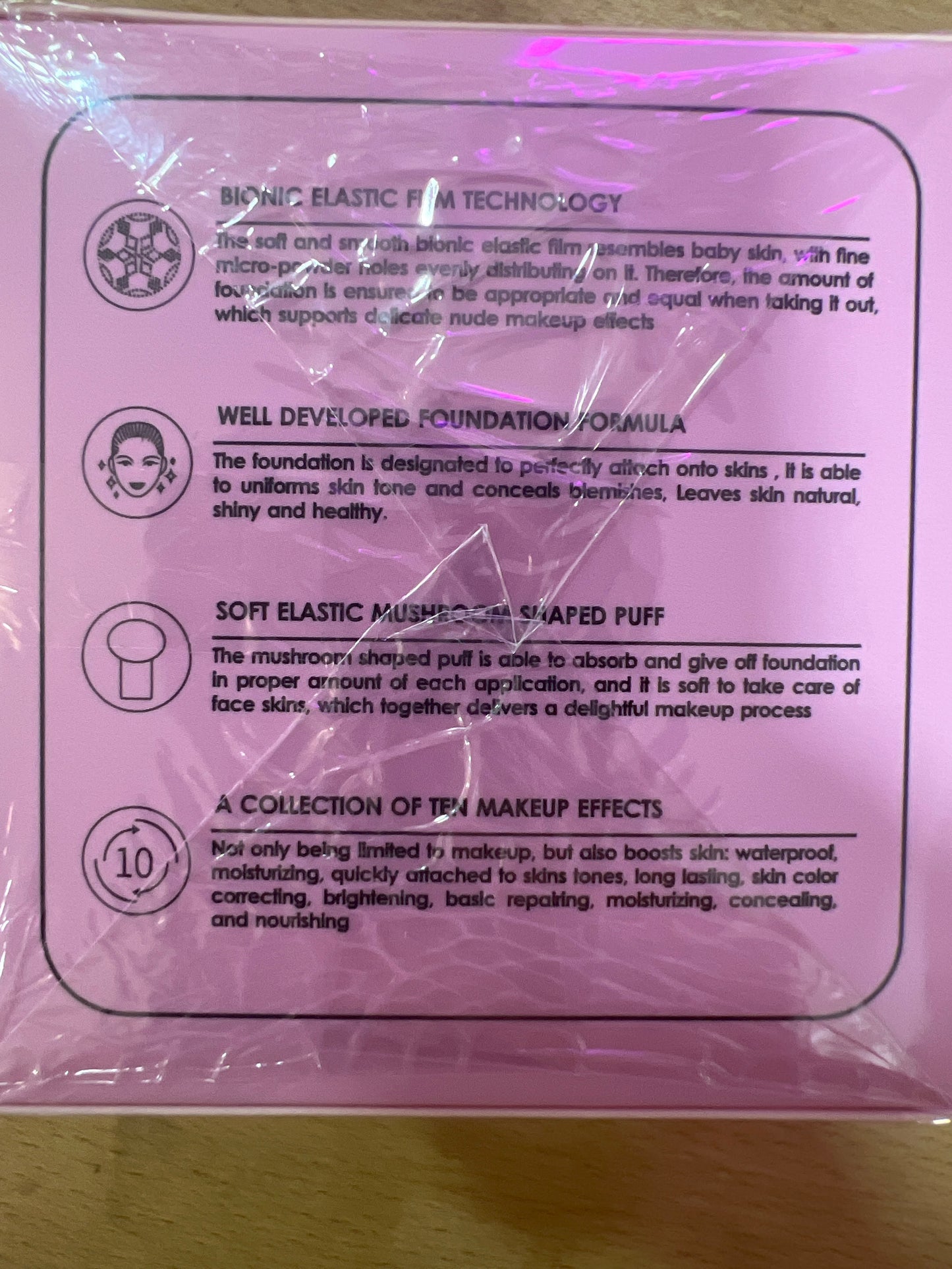 Fond de teint magique