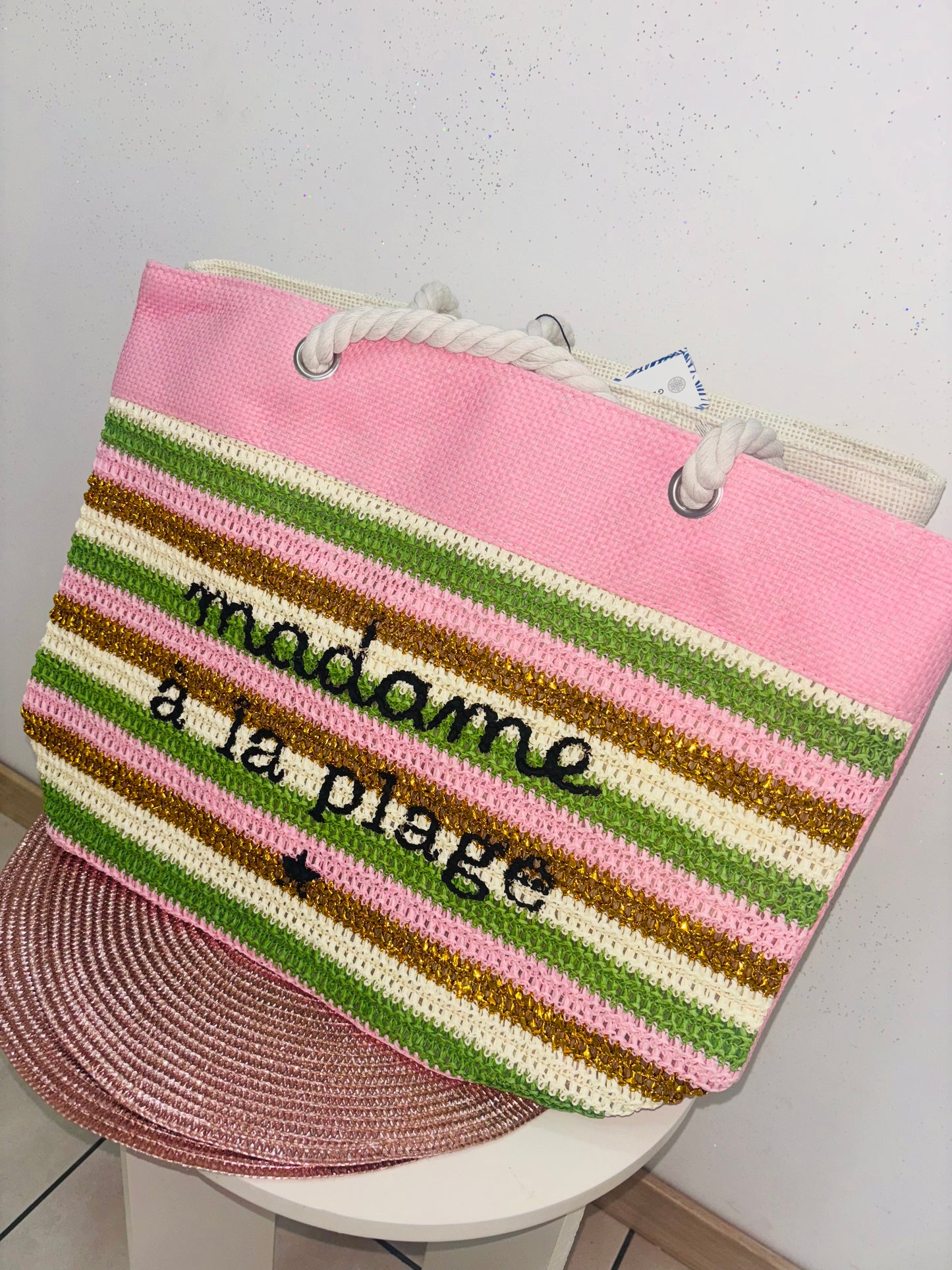 Sac plage xxl avec fermeture