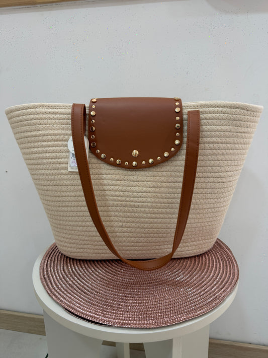 Sac beige grand