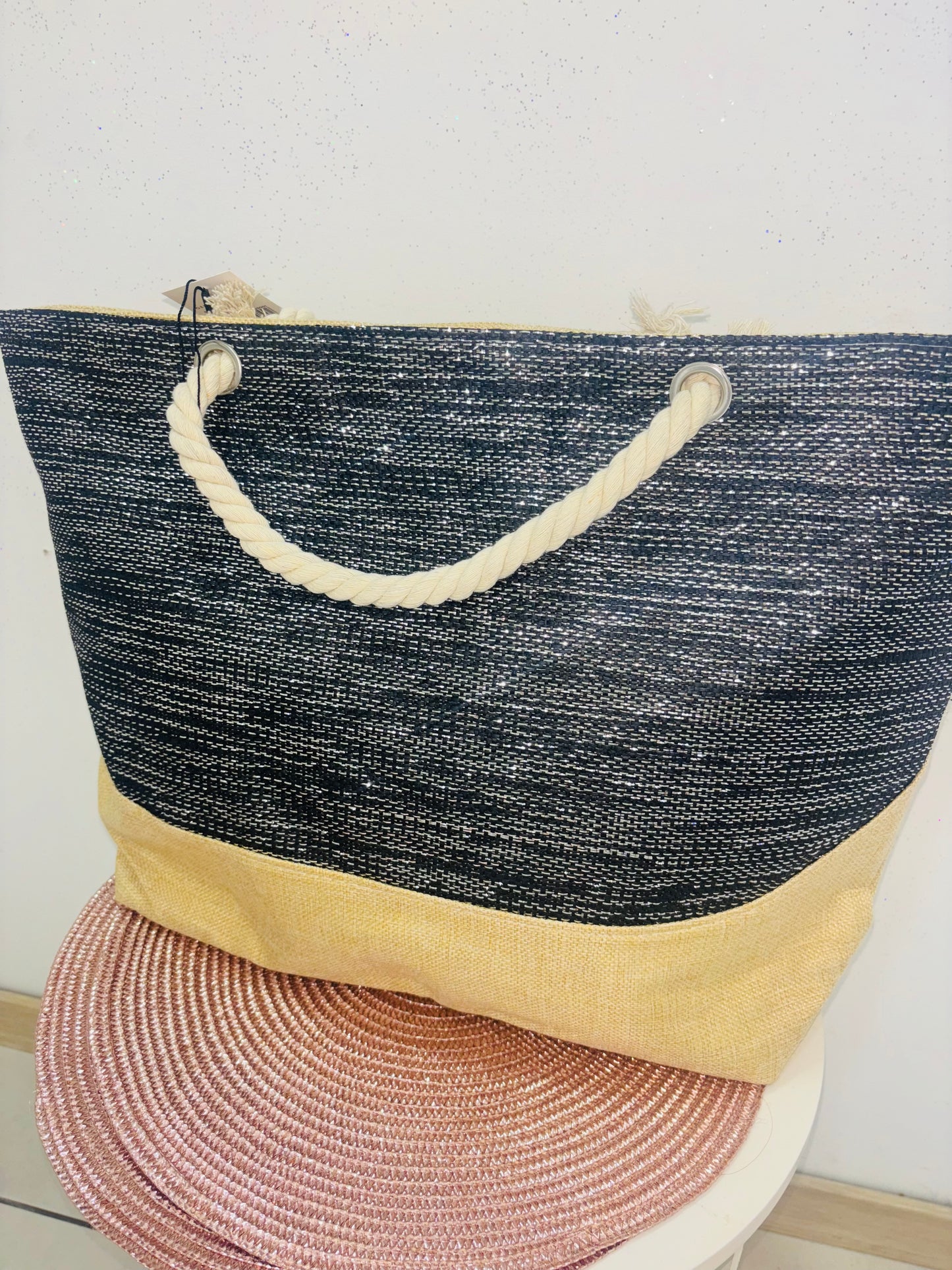 Sac xxl plage paillete
