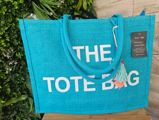Sac tote pompon